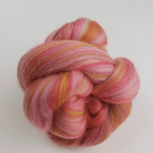 Paradise Fibers | Rosy Maple Moth Multi Colored Merino - Paradise Fibers