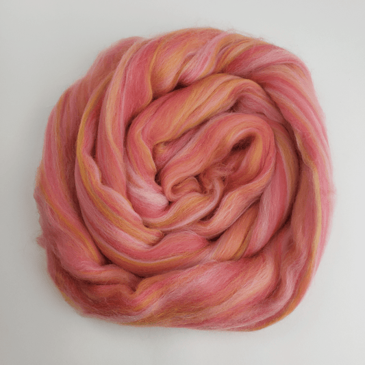 Paradise Fibers | Rosy Maple Moth Multi Colored Merino - Paradise Fibers