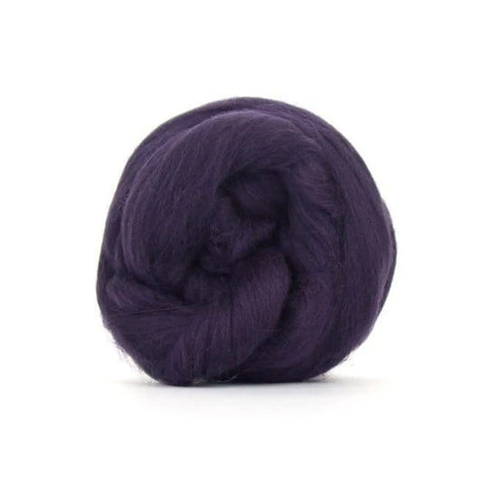 Paradise Fibers Solid Colored Merino Top - 56 Storm - 1oz - Paradise Fibers