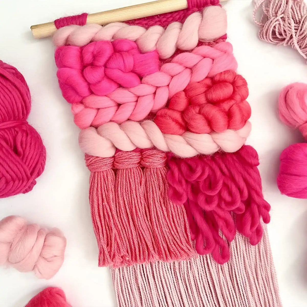 Paradise Fibers Weaver's Collection Mixed Bag - Pink Pick n Mix