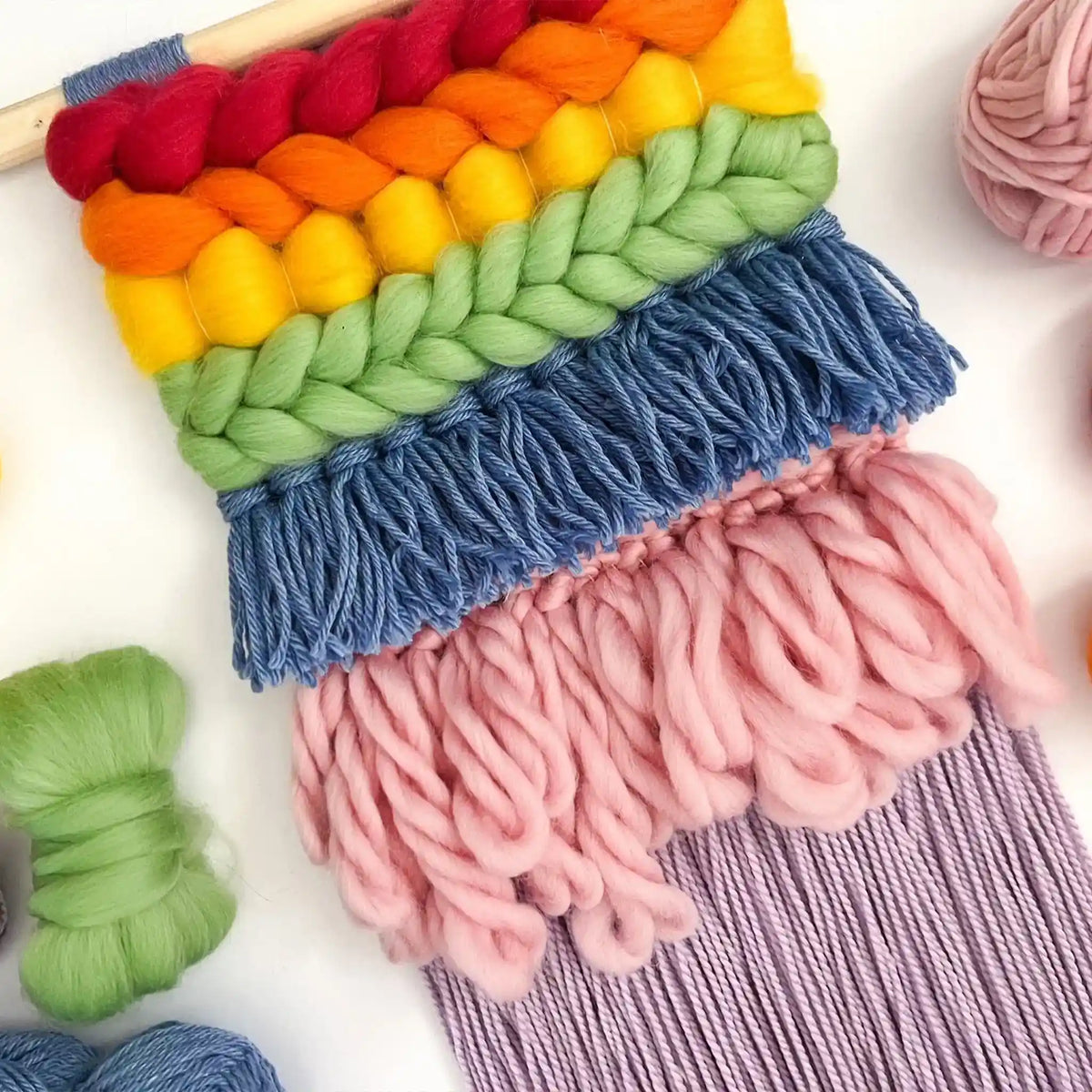 Paradise Fibers Weaver's Collection Mixed Bag - Rainbow Range