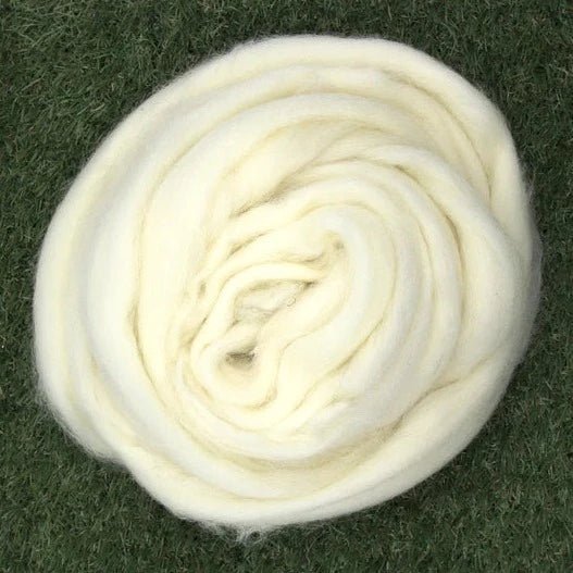 Paradise Fibers White Shropshire Top - Paradise Fibers
