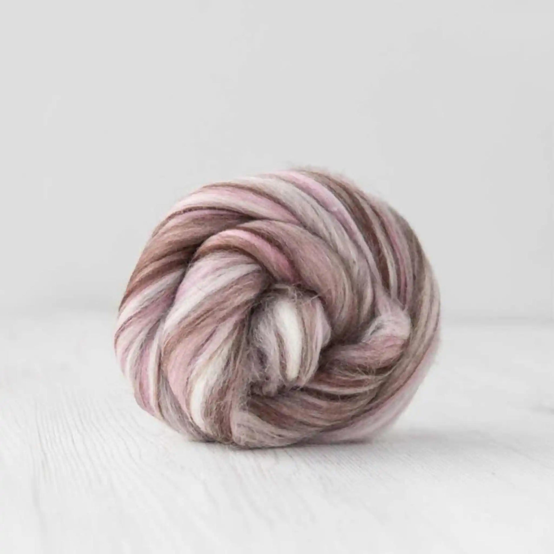 Peach Blossom - Extrafine Multi-Colored Merino Top