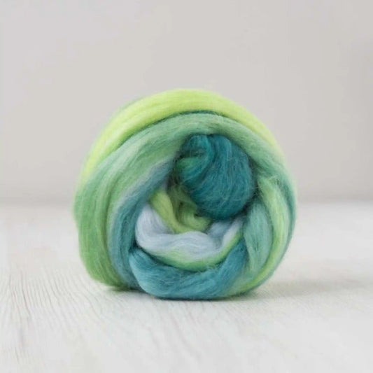 Paradise Fibers Multi Merino Top Blend extra fine merino wool top