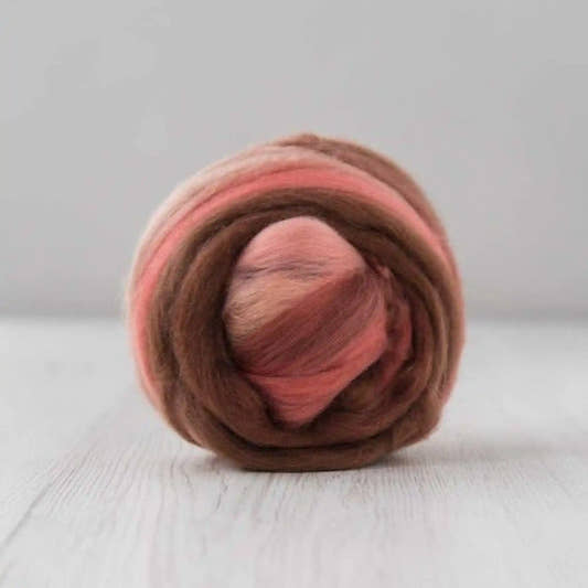 Paradise Fibers Multi Merino Top Blend extra fine merino wool top
