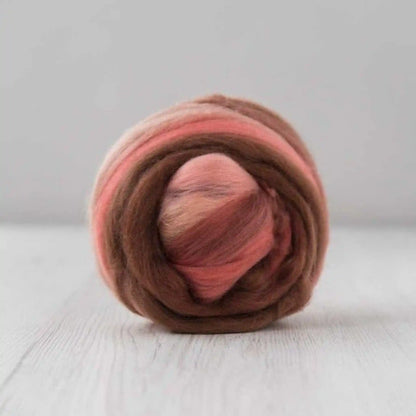 Paradise Fibers Multi Merino Top Blend extra fine merino wool top