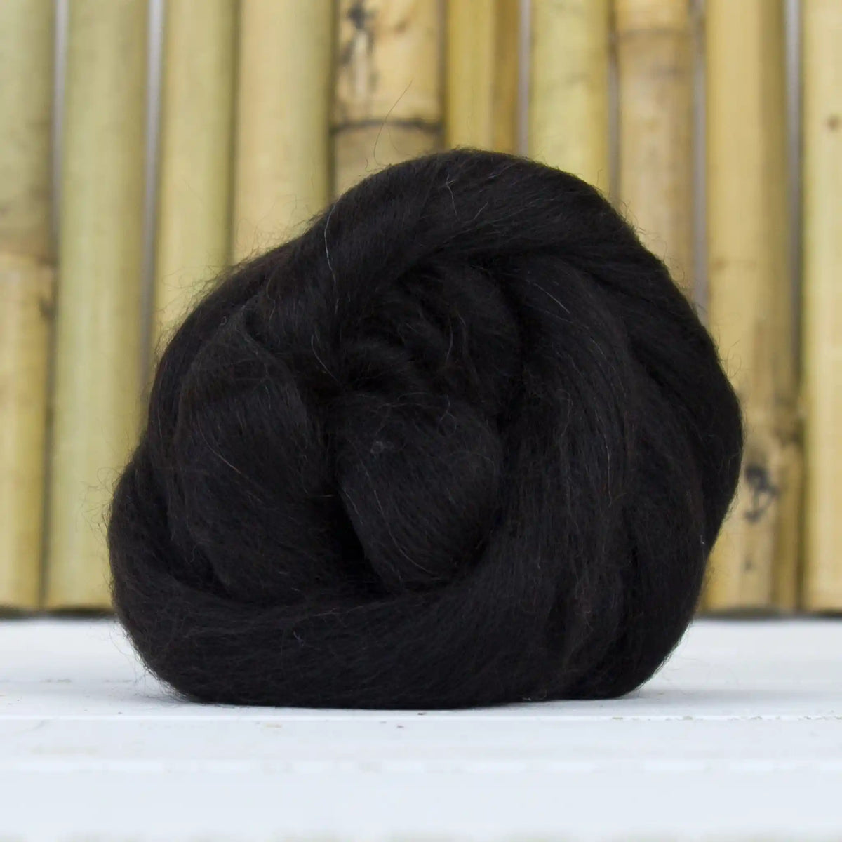 Natural Colored Baby Alpaca Top - Black