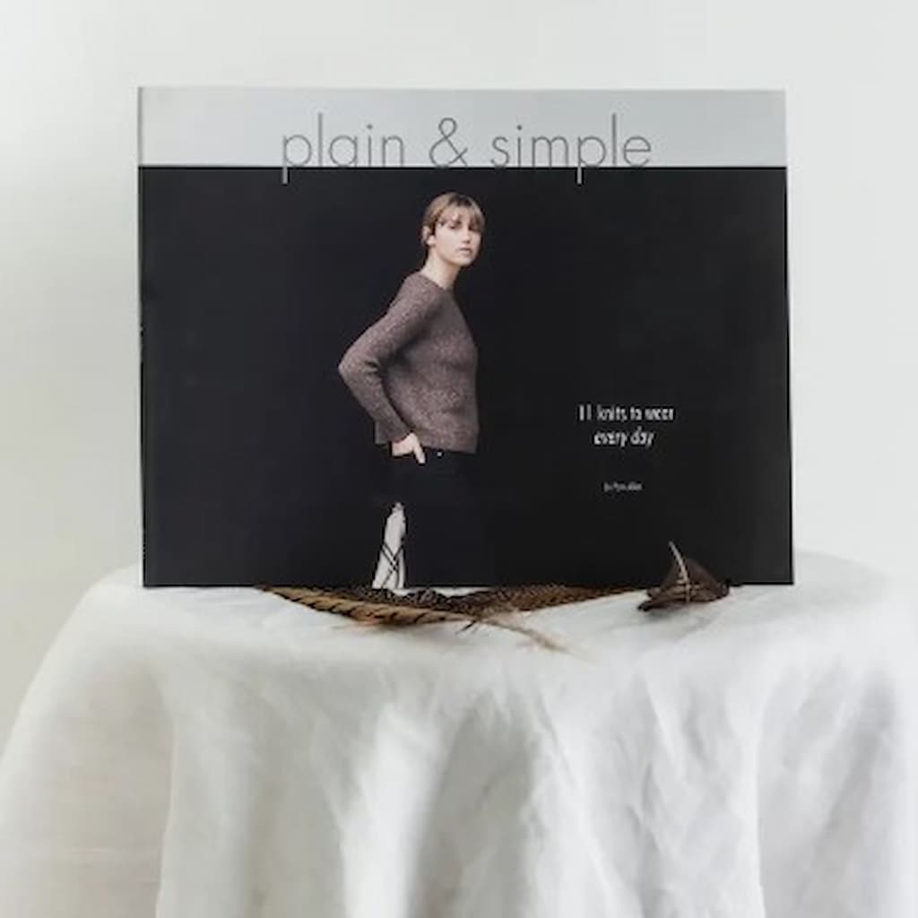 Plain & Simple Book | 11 Knits t o Wear Every Day - Paradise Fibers