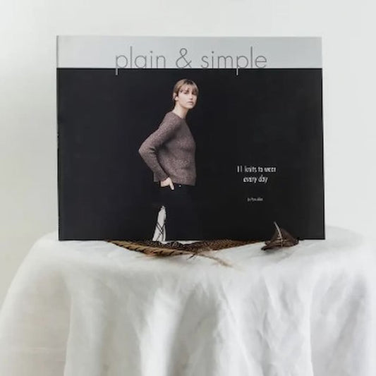 Plain & Simple Book | 11 Knits t o Wear Every Day - Paradise Fibers