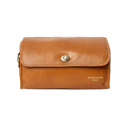 RE:DESIGNED Project 74 - Project Bag with Needle Storage color Burned Tan