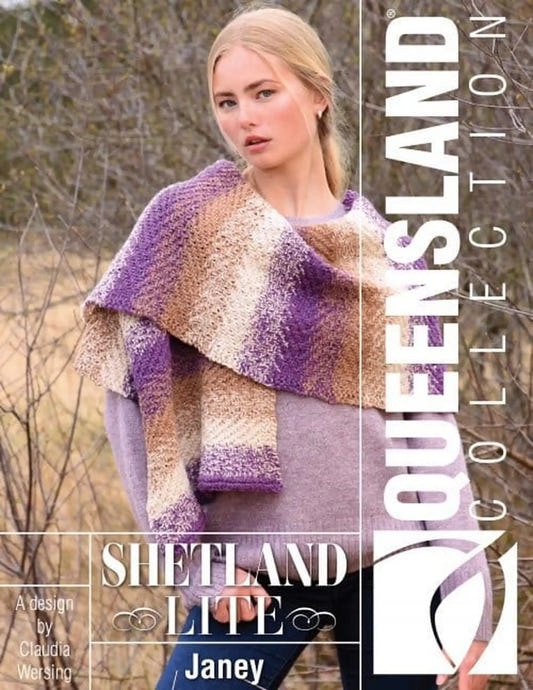 Queensland | Janey Stole Pattern - Paradise Fibers