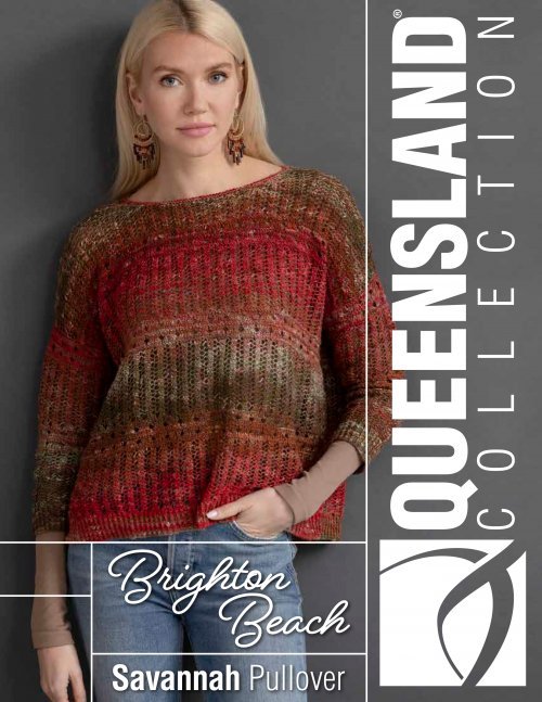 Queensland | Savannah Pullover Pattern - Paradise Fibers
