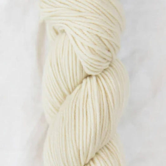 Quince & Co. | Chickadee Sport/DK Yarn color 101 Egret (undyed)