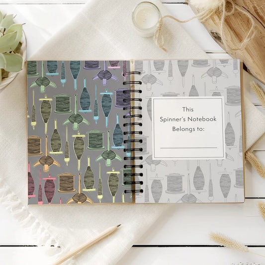 The Spinner's Design & Project Notebook - Pastel Rainbow