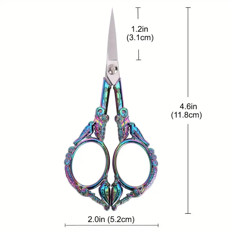 Rainbow Bird Scissors