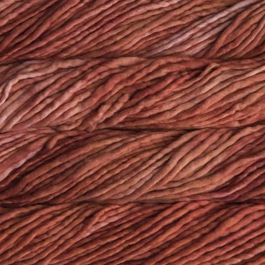 Malabrigo Rasta Super Bulky Yarn color Glazed Carrot 016