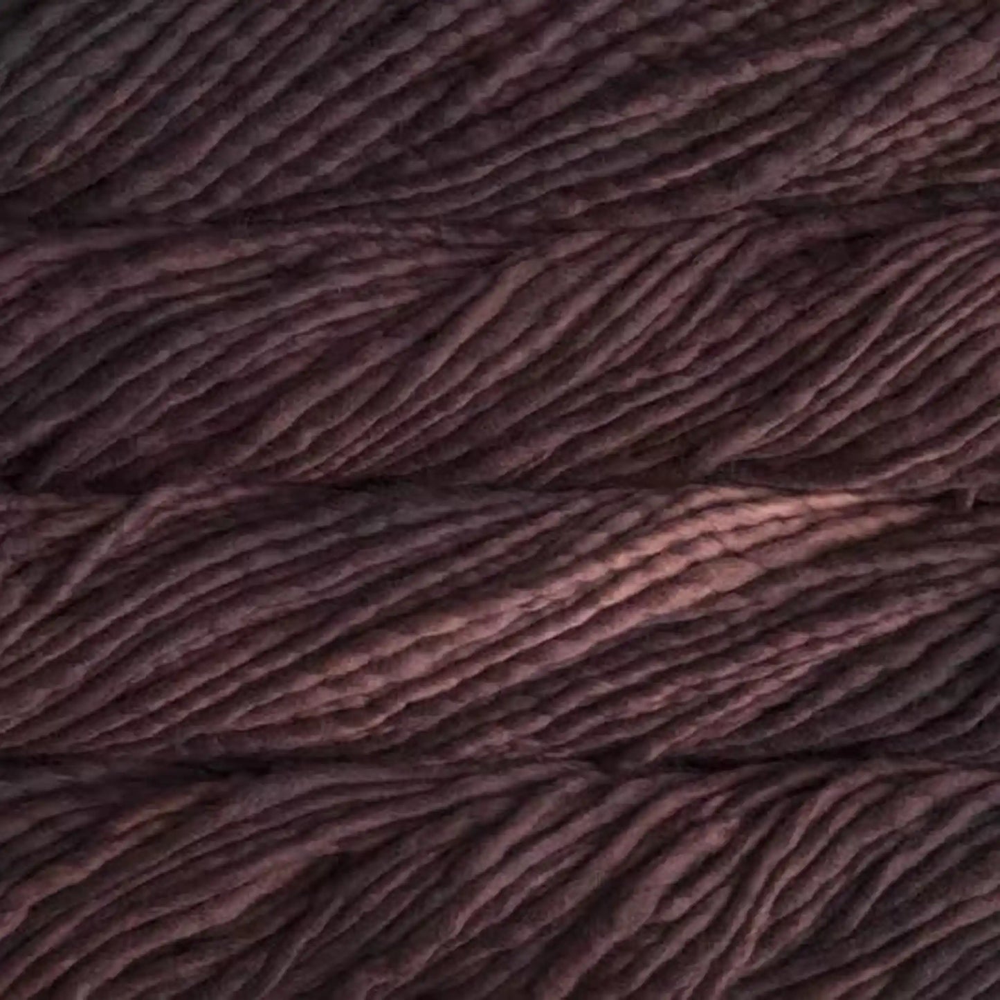 Malabrigo Rasta Super Bulky Yarn color Belgian Chocolate 077