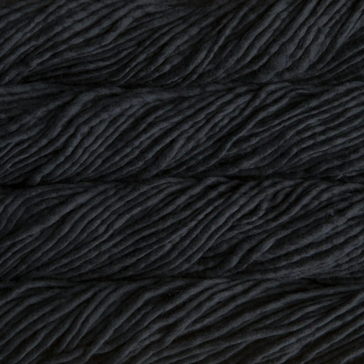 Malabrigo Rasta Super Bulky Yarn color Black 195