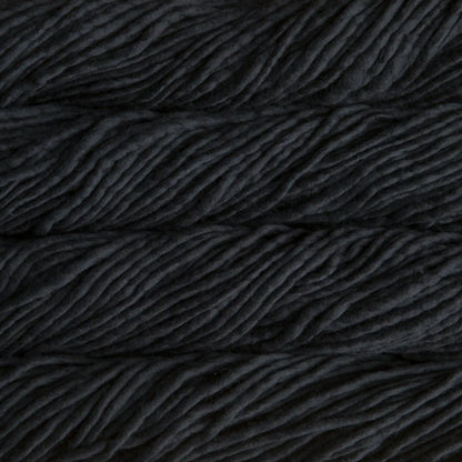 Malabrigo Rasta Super Bulky Yarn color Black 195