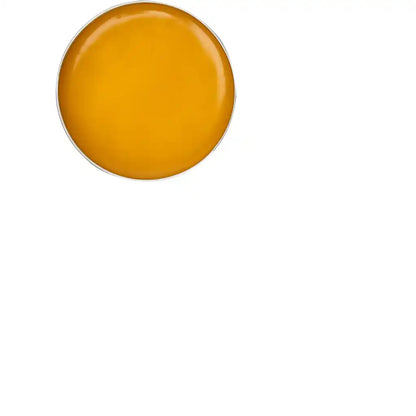 RE:DESIGNED Leather Care amber balm viewed from above, lid removed