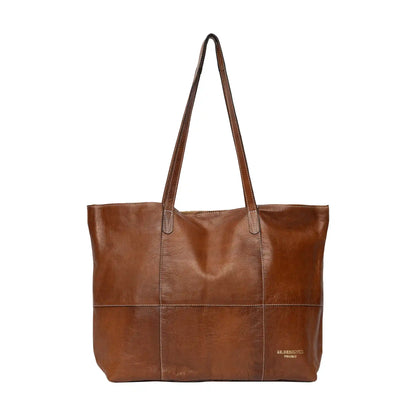 RE:DESIGNED Project 19 - Leather Shopper Bag color Walnut