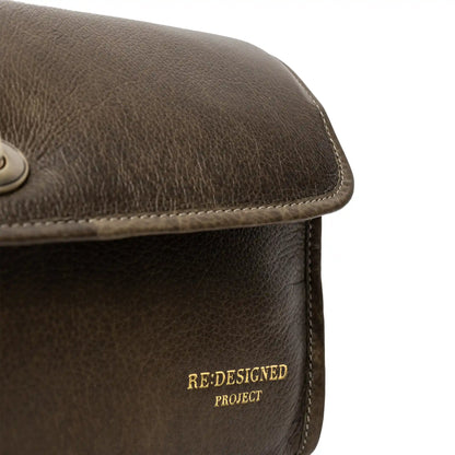 RE:DESIGNED Project 74 Project Bag in Dark Green leather