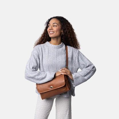 RE:DESIGNED Project 74 Project Bag in Walnut leather