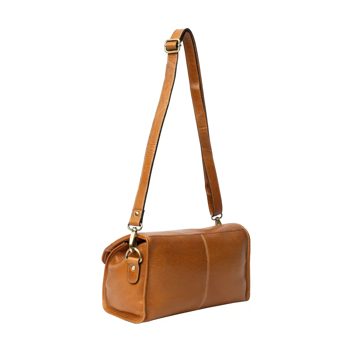 RE:DESIGNED Project 74 Project Bag in Burned Tan leather