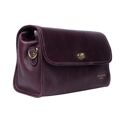 RE:DESIGNED Project 74 Project Bag in Dark Cherry leather