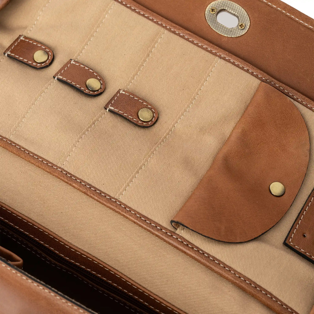 RE:DESIGNED Project 74 Project Bag in Walnut leather