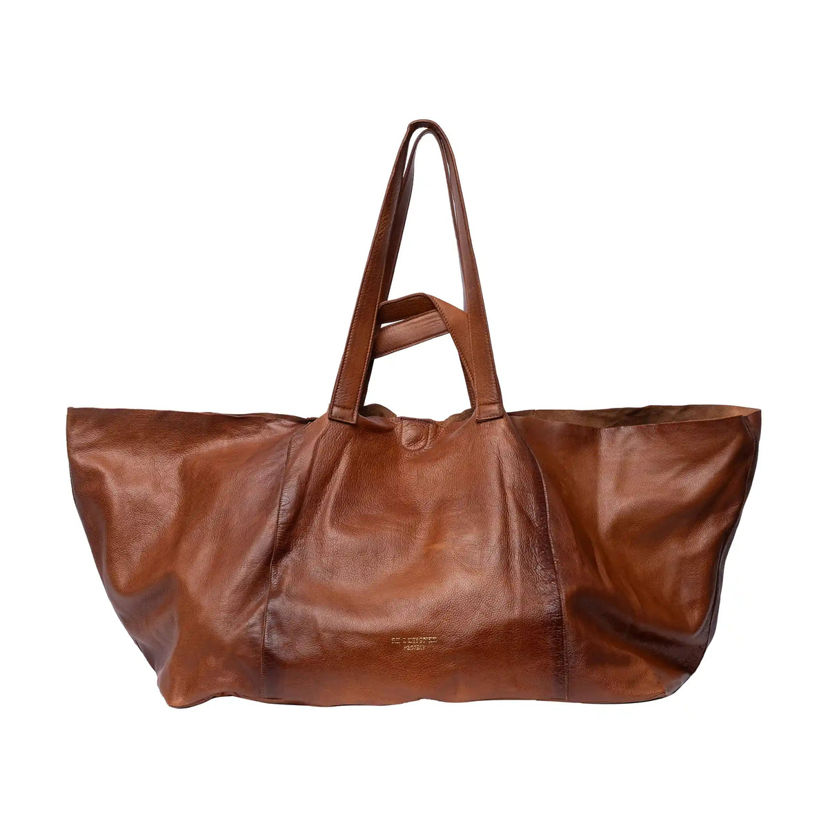 RE:DESIGNED Project Fie leather tote in Walnut