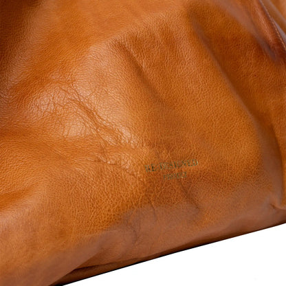 RE:DESIGNED Project Fie leather tote in Burned Tan