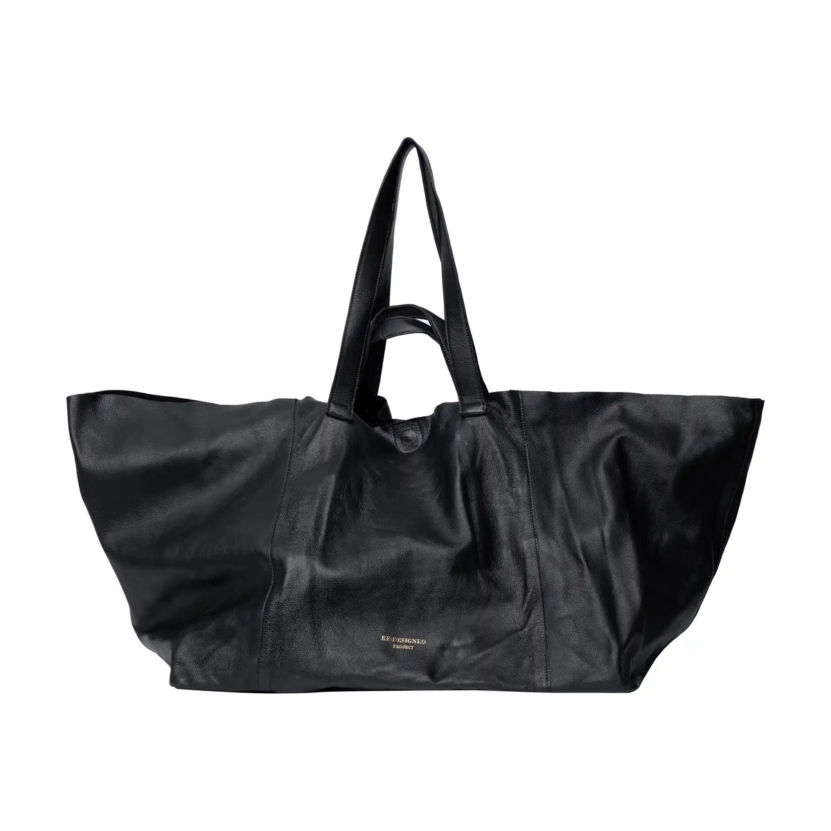 RE:DESIGNED Project Fie leather tote in Black