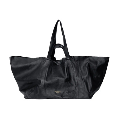 RE:DESIGNED Project Fie leather tote in Black