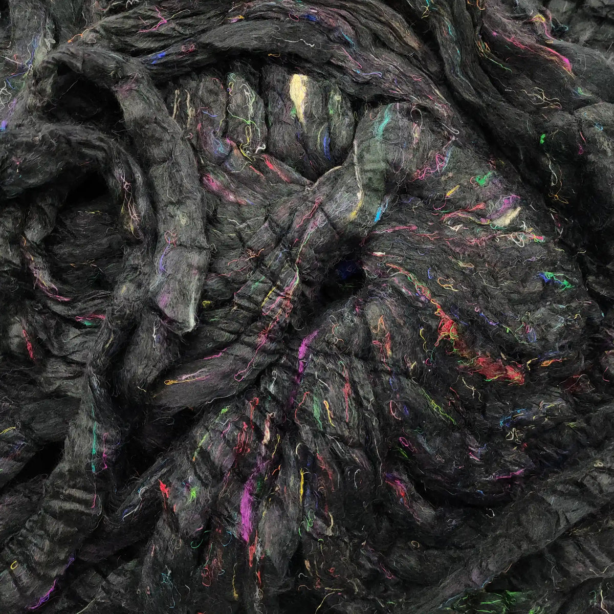 Recycled Sari Silk Top - Firecracker