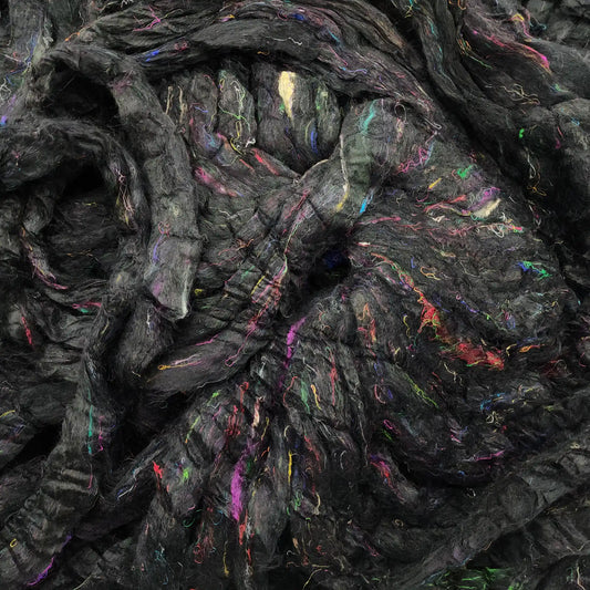 Recycled Sari Silk Top - Firecracker