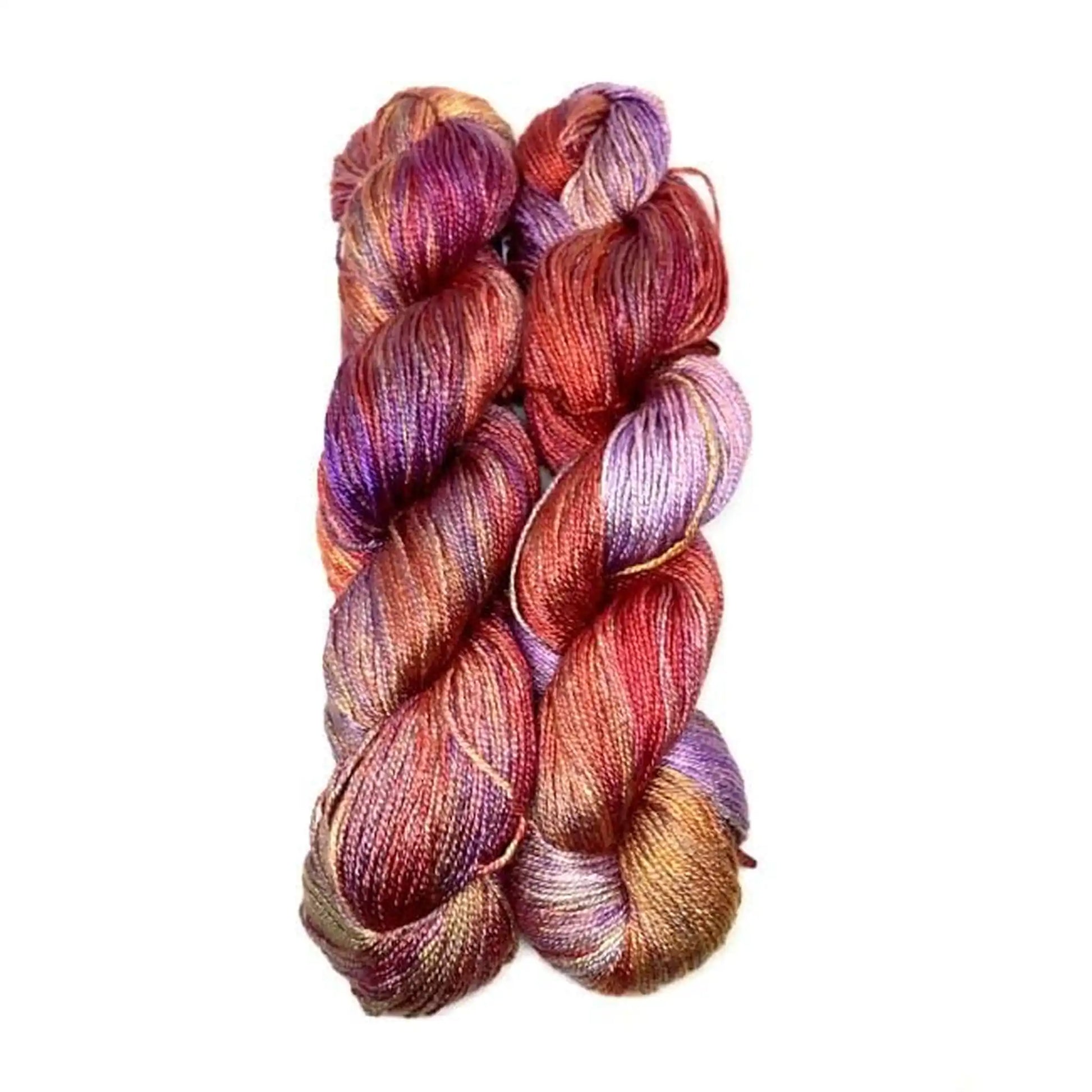 Reyna Shawl Kit Featuring Malabrigo Mora Yarn color 2 Skeins Mora - Archangel / Digital Download