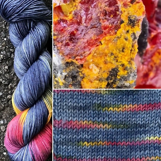 Orpiment - Merino/Nylon Alder Fingering Yarn - Round Mountain Fibers