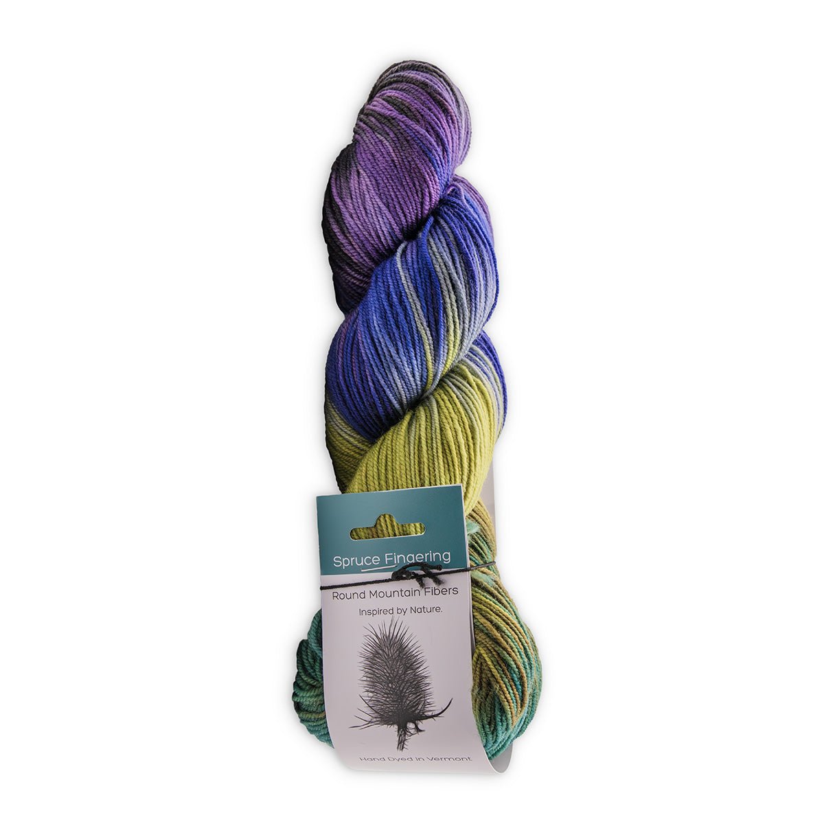 Round Mountain Fibers | Spruce Fingering Colorways - Paradise Fibers