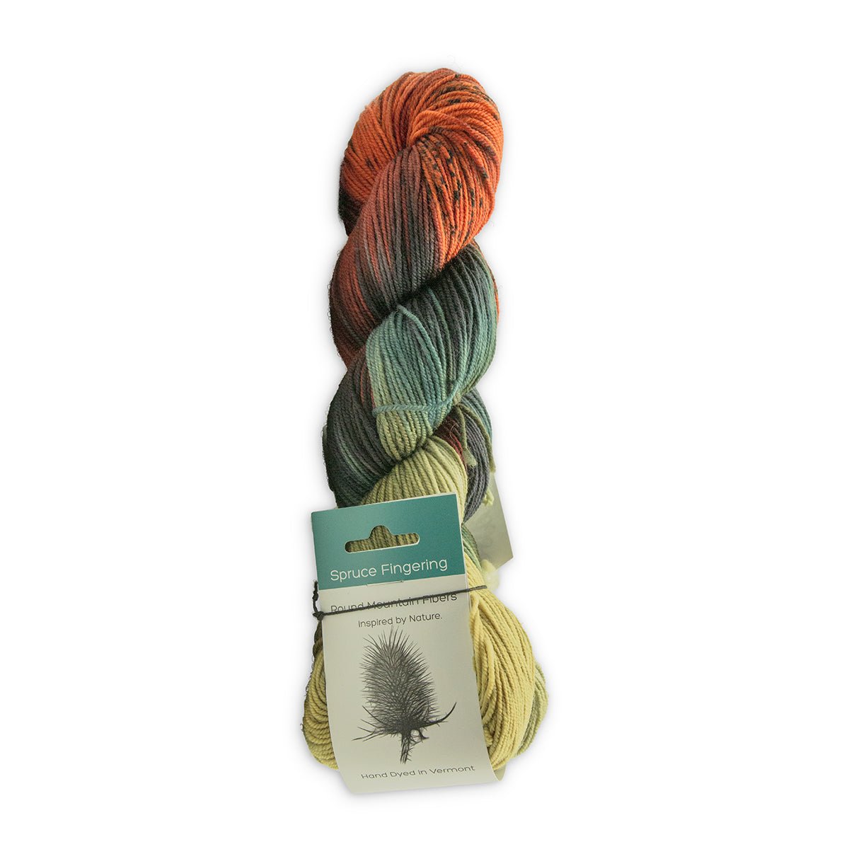 Round Mountain Fibers | Spruce Fingering Colorways - Paradise Fibers