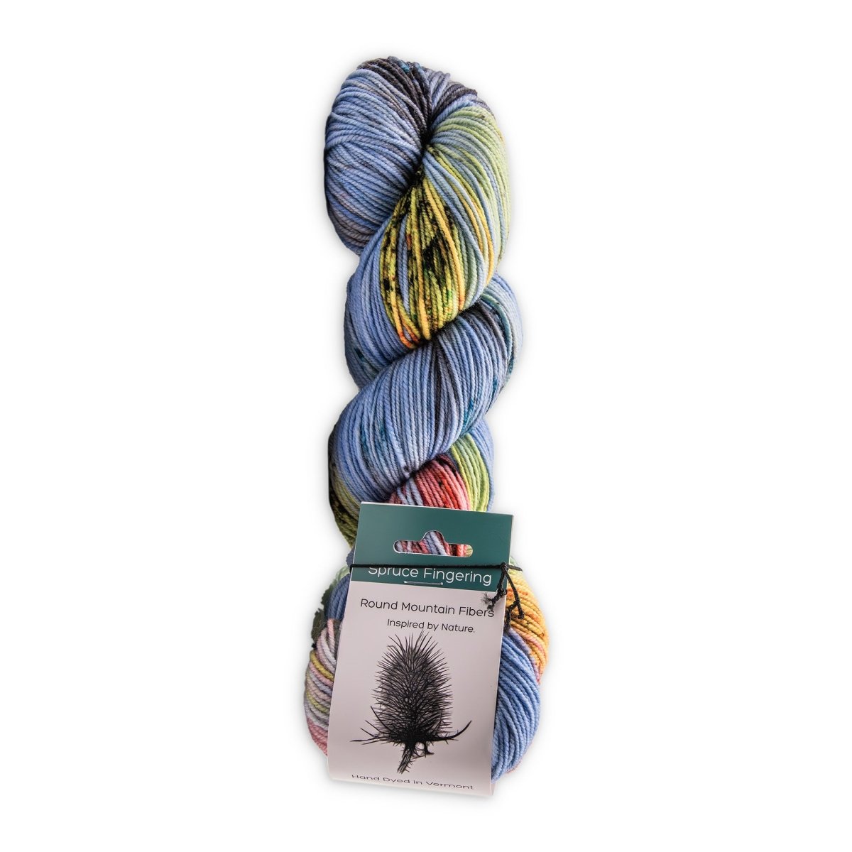 Round Mountain Fibers | Spruce Fingering Colorways - Paradise Fibers