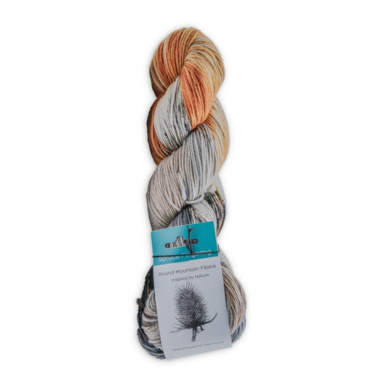Round Mountain Fibers | Spruce Fingering Colorways - Paradise Fibers