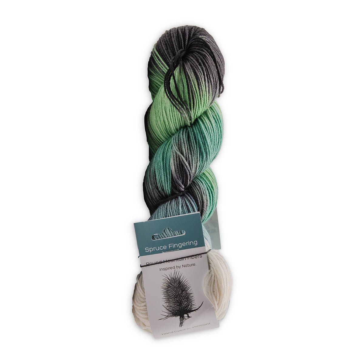 Round Mountain Fibers | Spruce Fingering Colorways - Paradise Fibers