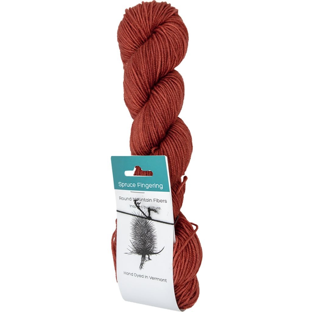 Round Mountain Fibers | Spruce Fingering Semisolids - Paradise Fibers