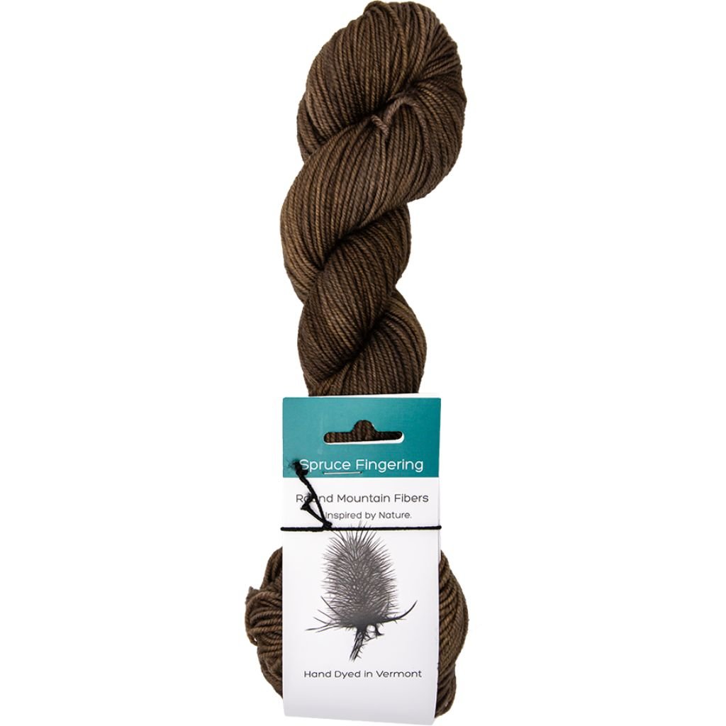 Round Mountain Fibers | Spruce Fingering Semisolids - Paradise Fibers