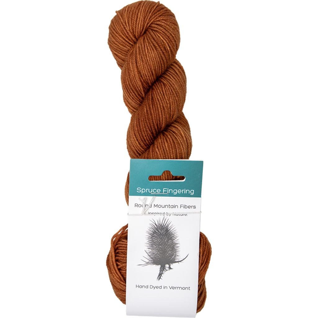 Round Mountain Fibers | Spruce Fingering Semisolids - Paradise Fibers