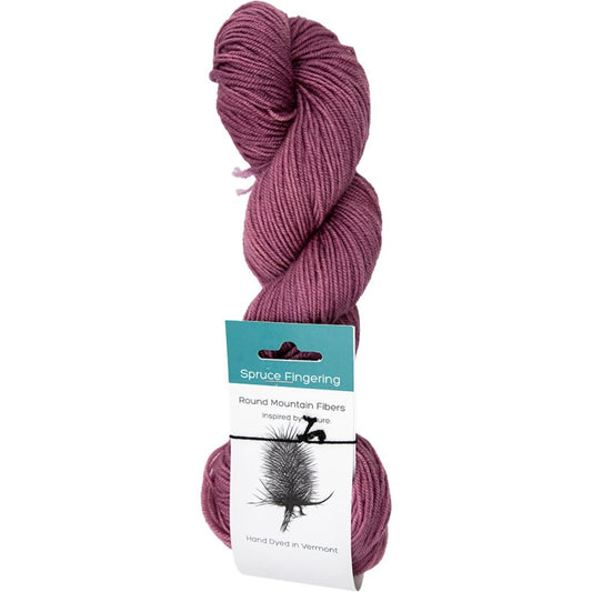 Round Mountain Fibers | Spruce Fingering Semisolids - Paradise Fibers