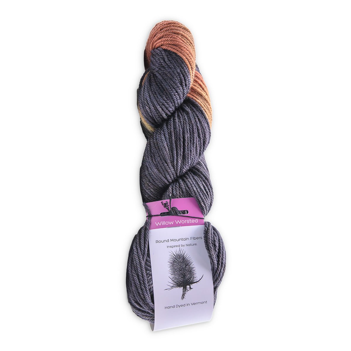 Round Mountain Fibers | Willow Worsted Colorways - Paradise Fibers