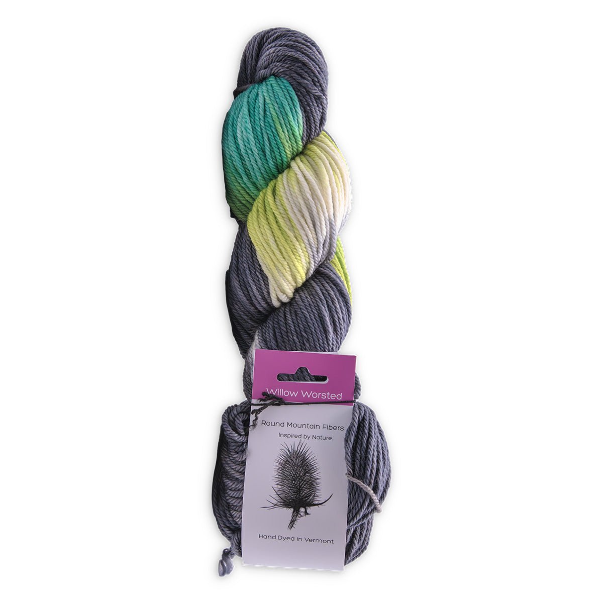 Round Mountain Fibers | Willow Worsted Colorways - Paradise Fibers