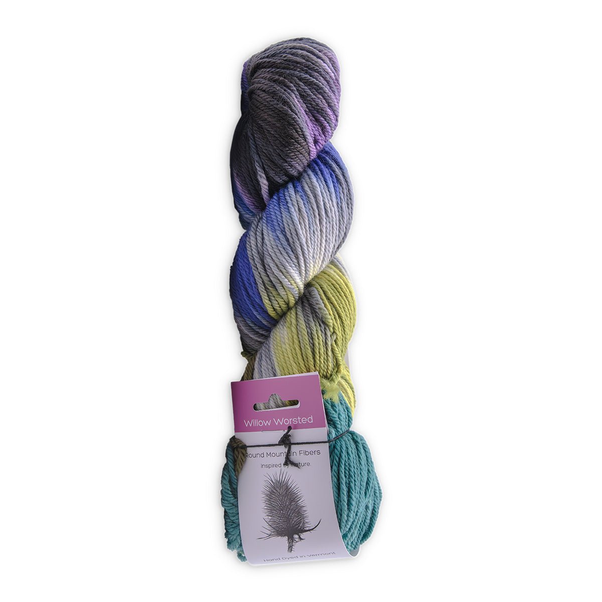 Round Mountain Fibers | Willow Worsted Colorways - Paradise Fibers